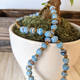 Matumaini paper bead necklace