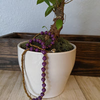 Matumaini paper bead necklace