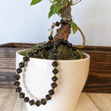 Matumaini paper bead necklace