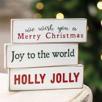 Holly Jolly Block Set