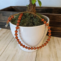 Matumaini paper bead necklace