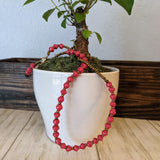 Matumaini paper bead necklace