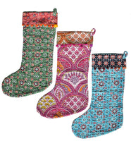 Kantha Stocking