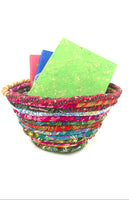 Sari-wrapped Bowl