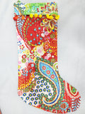 Kantha Stocking